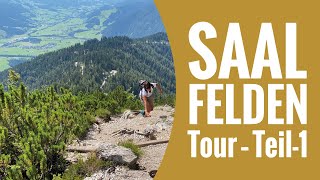 Wandern Saalfelden am Steinernen Meer – Teil1  Tour zur PeterWiechenthalerHütte salzburgerland [upl. by Nnylsor655]