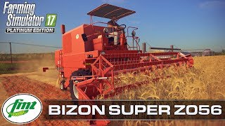 FMŻ BIZON SUPER Z056 Introduction  Farming Simulator 17 Platinum Edition [upl. by Noemi]