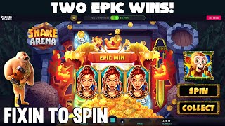 I SPUN and WON 🍌 TWO EPIC WINS on Chumba Casino [upl. by Oicam395]