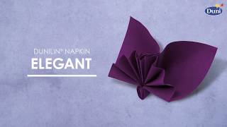 Bunzl Foodservice  Servet vouwen Napkin folding Elegant [upl. by Siram]