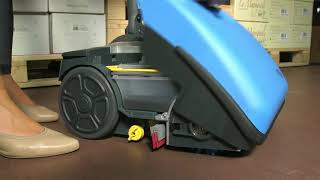 Fimap FIMOP battery powered compact scrubber dryer [upl. by Ankney]