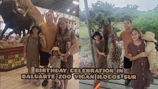 Baluarte Vigan Zoo Family Tour and Birthday Celebration Day 1 Baluarte Vigan [upl. by Akaya]