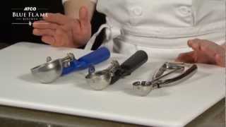 How to Use a Portion Scoop  ATCO Blue Flame Kitchen [upl. by Arze]