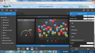 Advantech WebAccess Tutorial Video  Business Intelligence Dashboard Advantech EN [upl. by Tull]