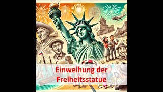 Einweihung der Freiheitsstatue 1886 Symbol der Hoffnung  Historische News 28102024 [upl. by Nylcaj]