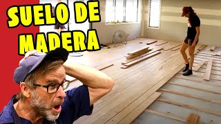 Cómo Instalar un Suelo de Madera  Hazlo Tú Mismo [upl. by Rurik]