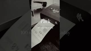 ✨Pack 100 orders with us✨Planner Business plannercommunity asmrpacking packanorderwithme [upl. by Vizzone]