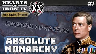 Time To Rebuild The Empire Hoi4  Kaiserredux Canada Absolute Monarchy 1 [upl. by Beata873]