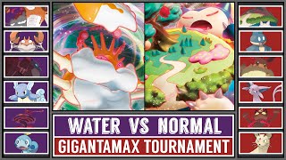 WATER vs NORMAL  Gigantamax Pokémon Type Tournament Battle 5 [upl. by Pride]