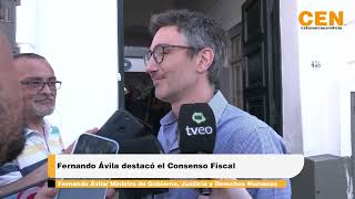 Fernando Ávila destacó el Consenso Fiscal [upl. by Eixam]