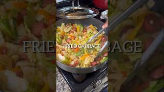 Fried Cabbage cabbage cooking cookingvideo shorts cookingwithkingj food foodie southern [upl. by Soilisav663]