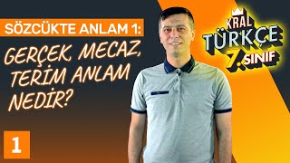 Yan Anlam Mecaz Anlam Nedir 7 Sınıf Türkçe Sözcükte Anlam  1  Lightboard ile Ders 1 [upl. by Atem]