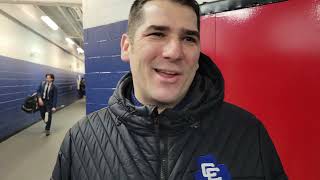 Detroit Catholic Central Hockey Head Coach Brandon Kaleniecki talks about the 80 win and more [upl. by Ettenajna]