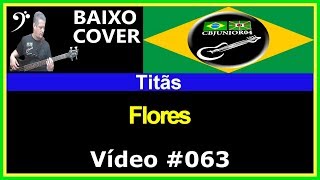 🇧🇷 Titãs  Flores Baixo Cover CBJUNIOR04 [upl. by Aubrette]