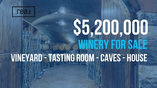 Seven Stones Winery Vineyard Tasting Room Wine Caves and House [upl. by Clementina]