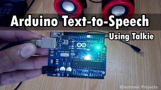 Arduino Talking System  Arduino Text to Speech  using Talkie [upl. by Leodora909]