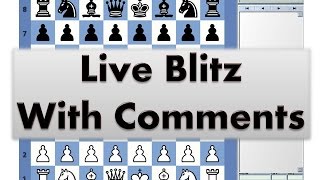 Blitz Chess 2451 with Live Comments Modern Defence vs Some Patzer with White [upl. by Loggia]