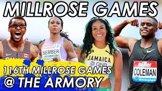 116th Millrose Games Livestream WatchAlong [upl. by Eirffej]