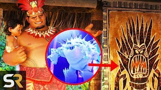 10 Hidden Details In Disneys Moana You Totally Missed [upl. by Dranyl]