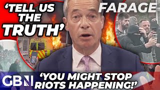 Southport riots Nigel Farage demands CLARITY to put a lid on suspects identity rumours  LATEST [upl. by Melissa229]