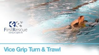 Vice Grip Turn amp Trawl  RLSS National Pool Lifeguard 8th Edition [upl. by Maurene677]