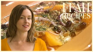 Roasted Fennel Salad  French Food at Home with Laura Calder [upl. by Trixi]