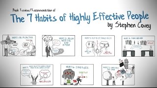 THE 7 HABITS OF HIGHLY EFFECTIVE PEOPLE BY STEPHEN COVEY  ANIMATED BOOK SUMMARY [upl. by Yanttirb]