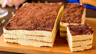 Gâteau sans cuisson prêt en seulement 10 minutes  Simple mais très savoureux  SavoureuxTV [upl. by Airbmat]