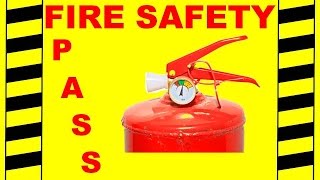 Fire Extinguisher Training  PASS  Fire Safety Training Video [upl. by Carla]