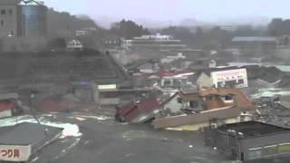 Tsunami in Onagawa Miyagi Prefecture [upl. by Acimad]