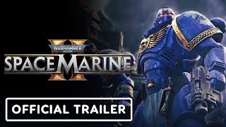 Warhammer 40000 Space Marine 2  Official Launch Trailer [upl. by Nyvrem796]