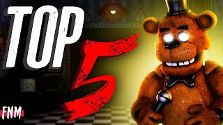 TOP 5 FNAF SONGS ANIMATIONS Five Nights Music 2020 [upl. by Akinal921]