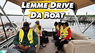 Lemme drive da boat  Family Vlogs  JaVlogs [upl. by Cirdnek]