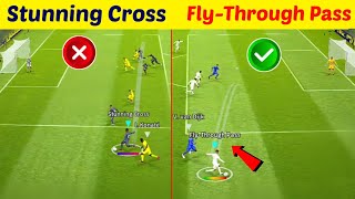 Stunning Cross OR FlyThrough Cross Who is ithe Best Crossing Skills efootball pes 2023 Mobile [upl. by Ahsaek]