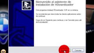 como descargar y usar vdownloader [upl. by Hesketh]