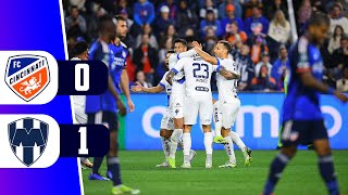 CINCINNATI PIERDE 1  0 ANTE MONTERREY POR LA CONCACAF CHAMPIONS 2024  REY DEPORTIVO [upl. by Nosmirc176]