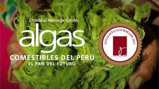 Algas comestibles del Perú  Book trailer [upl. by Cattima792]