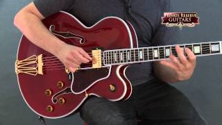 Gibson Custom Byrdland Venetian Hollowbody Electric Guitar Wine Red [upl. by Charlton]