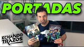 Como dibujar portadas de cómics  Como dibujar a Jonathan Snider Soulkeepers [upl. by Notlit]