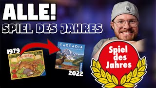 Alle SPIEL DES JAHRES Gewinner 🏆 Meine Eindrücke amp Erlebnisse [upl. by Ludlew]