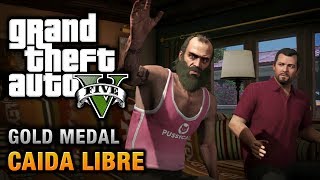 GTA 5  Mission 45  Caida Libre 100 Gold Medal Walkthrough [upl. by Hada]