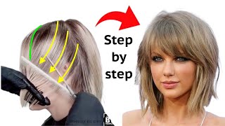 How To Cut Popular Shaggy Haircut Step By Step  Layers Haircut Tutorial Eva Lorman [upl. by Okiram]