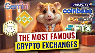 Top 6 famous crypto exchanges changed the world of crypto ⚡️ Hamster Academy [upl. by Isaiah]