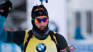 Martin Fourcade  Poursuite Oberhof 2017 [upl. by Sherline818]