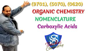 Organic Nomenclature  Carboxylic Acids [upl. by Starks354]