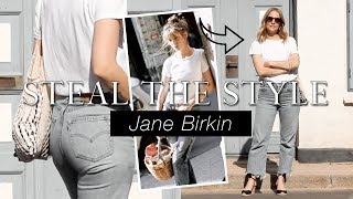 Steal her style Jane Birkin  Shopping my own wardrobe [upl. by Bascio]