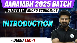 Introduction Micro Economics  Economics class 11th Commerce [upl. by Otrebtuc]