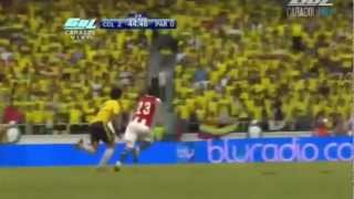 Colombia vs Paraguay 20 Eliminatorias Mundial Brasil 2014 [upl. by Eillak715]