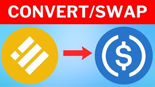 How to Convert BUSD to USDC on Metamask [upl. by Walton]