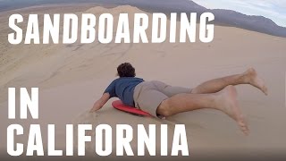 SANDBOARDING IN THE CALIFORNIA DESERT ft Grant Dunlop [upl. by Sadoff]